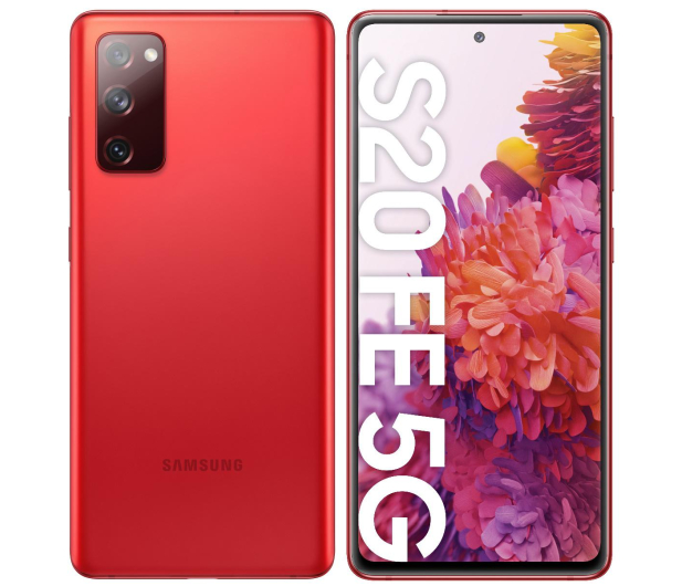Samsung Galaxy S20 FE 5G Fan Edition Czerwony - 590628 - zdjęcie